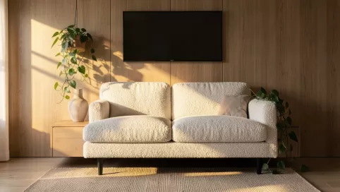 pokój z lamelami inspiracje